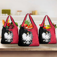 Poland White Eagle Grocery Bag Polish National Coat of Arms Design