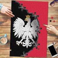 Poland White Eagle Puzzle Polish National Coat of Arms Design
