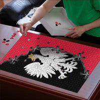 Poland White Eagle Puzzle Polish National Coat of Arms Design