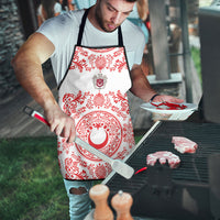 World Football 2026 Turkey Apron Crescent Stars Ottoman Baroque Red Version