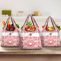 World Football 2026 Turkey Grocery Bag Crescent Stars Ottoman Baroque Red Version