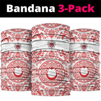 World Football 2026 Turkey Neck Gaiter Crescent Stars Ottoman Baroque Red Version
