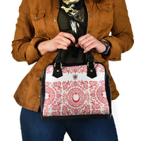 World Football 2026 Turkey Shoulder Handbag Crescent Stars Ottoman Baroque Red Version