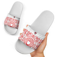 World Football 2026 Turkey Slide Sandals Crescent Stars Ottoman Baroque Red Version