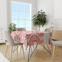 World Football 2026 Turkey Tablecloth Crescent Stars Ottoman Baroque Red Version