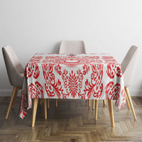 World Football 2026 Turkey Tablecloth Crescent Stars Ottoman Baroque Red Version