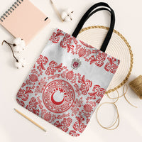 World Football 2026 Turkey Tote Bag Crescent Stars Ottoman Baroque Red Version