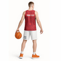 Custom World Football 2026 Turkey Basketball Jersey Crescent Stars Ottoman Baroque Pride