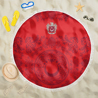 World Football 2026 Turkey Beach Blanket Crescent Stars Ottoman Baroque Pride