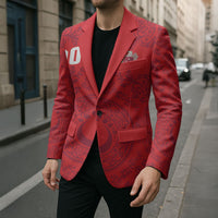 Custom World Football 2026 Turkey Blazer Crescent Stars Ottoman Baroque Pride