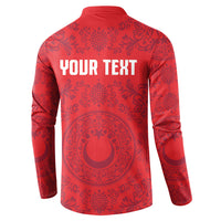 Custom World Football 2026 Turkey Button Sweatshirt Crescent Stars Ottoman Baroque Pride