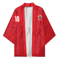 Custom World Football 2026 Turkey Kimono Crescent Stars Ottoman Baroque Pride