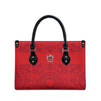 World Football 2026 Turkey Leather Bag Crescent Stars Ottoman Baroque Pride