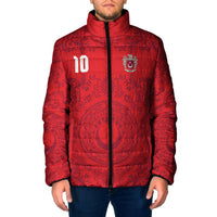 Custom World Football 2026 Turkey Padded Jacket Crescent Stars Ottoman Baroque Pride