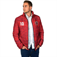 Custom World Football 2026 Turkey Padded Jacket Crescent Stars Ottoman Baroque Pride