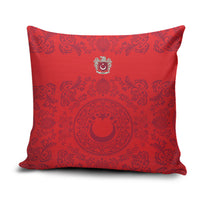 World Football 2026 Turkey Pillow Cover Crescent Stars Ottoman Baroque Pride