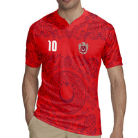 Custom World Football 2026 Turkey Rugby Jersey Crescent Stars Ottoman Baroque Pride