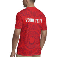Custom World Football 2026 Turkey Rugby Jersey Crescent Stars Ottoman Baroque Pride