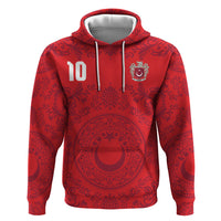 Custom World Football 2026 Turkey Zip Hoodie Crescent Stars Ottoman Baroque Pride