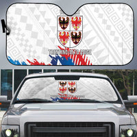 Personalized Italy Trentino-Alto Adige Auto Sun Shade Flag Style - Wonder Print Shop