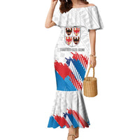 Personalized Italy Trentino-Alto Adige Family Matching Mermaid Dress and Hawaiian Shirt Flag Style - Wonder Print Shop