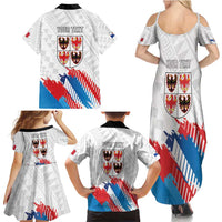Personalized Italy Trentino-Alto Adige Family Matching Summer Maxi Dress and Hawaiian Shirt Flag Style - Wonder Print Shop