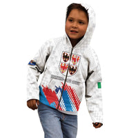 Personalized Italy Trentino-Alto Adige Kid Hoodie Flag Style - Wonder Print Shop