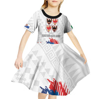 Personalized Italy Trentino-Alto Adige Kid Short Sleeve Dress Flag Style - Wonder Print Shop