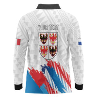 Personalized Italy Trentino-Alto Adige Long Sleeve Polo Shirt Flag Style - Wonder Print Shop