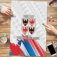 Personalized Italy Trentino-Alto Adige Puzzle Flag Style LT19