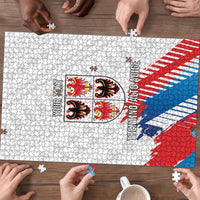 Personalized Italy Trentino-Alto Adige Puzzle Flag Style LT19