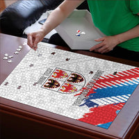 Personalized Italy Trentino-Alto Adige Puzzle Flag Style LT19