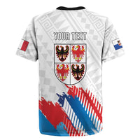 Personalized Italy Trentino-Alto Adige Rugby Jersey Flag Style - Wonder Print Shop