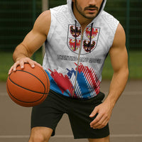 Personalized Italy Trentino-Alto Adige Sleeveless Zip Hoodie Flag Style - Wonder Print Shop