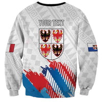 Personalized Italy Trentino-Alto Adige Sweatshirt Flag Style - Wonder Print Shop