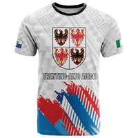 Personalized Italy Trentino-Alto Adige T Shirt Flag Style - Wonder Print Shop