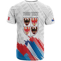 Personalized Italy Trentino-Alto Adige T Shirt Flag Style - Wonder Print Shop