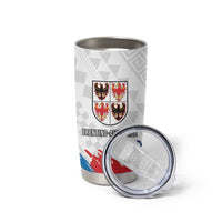 Personalized Italy Trentino-Alto Adige Tumbler Cup Flag Style - Wonder Print Shop