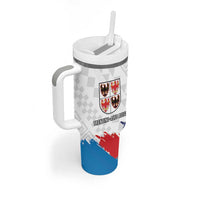 Personalized Italy Trentino-Alto Adige Tumbler With Handle Flag Style - Wonder Print Shop