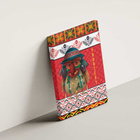 Personalized Romania Christmas Canvas Wall Art Romanian Folk Mask - Wonder Print Shop