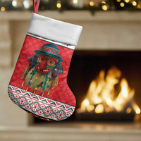 Personalized Romania Christmas Christmas Stocking Romanian Folk Mask - Wonder Print Shop