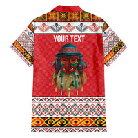Personalized Romania Christmas Hawaiian Shirt Romanian Folk Mask - Wonder Print Shop