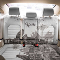 Haiti Citadelle Laferriere Back Car Seat Cover Hispaniolan Trogon and Plumeria - Wonder Print Shop