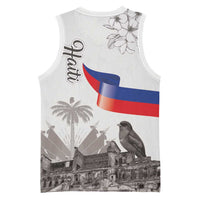 Haiti Citadelle Laferriere Basketball Jersey Hispaniolan Trogon and Plumeria - Wonder Print Shop