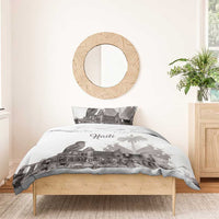 Haiti Citadelle Laferriere Bedding Set Hispaniolan Trogon and Plumeria - Wonder Print Shop