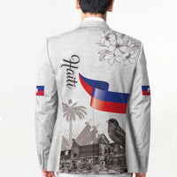 Haiti Citadelle Laferriere Blazer Hispaniolan Trogon and Plumeria - Wonder Print Shop