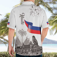 Haiti Citadelle Laferriere Hawaiian Shirt Hispaniolan Trogon and Plumeria - Wonder Print Shop