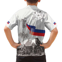 Haiti Citadelle Laferriere Hawaiian Shirt Hispaniolan Trogon and Plumeria - Wonder Print Shop