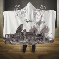 Haiti Citadelle Laferriere Hooded Blanket Hispaniolan Trogon and Plumeria - Wonder Print Shop