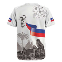 Haiti Citadelle Laferriere Rugby Jersey Hispaniolan Trogon and Plumeria - Wonder Print Shop